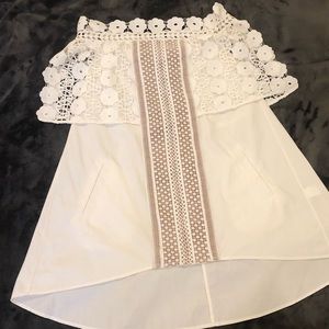 Self-Portrait white dress size 2